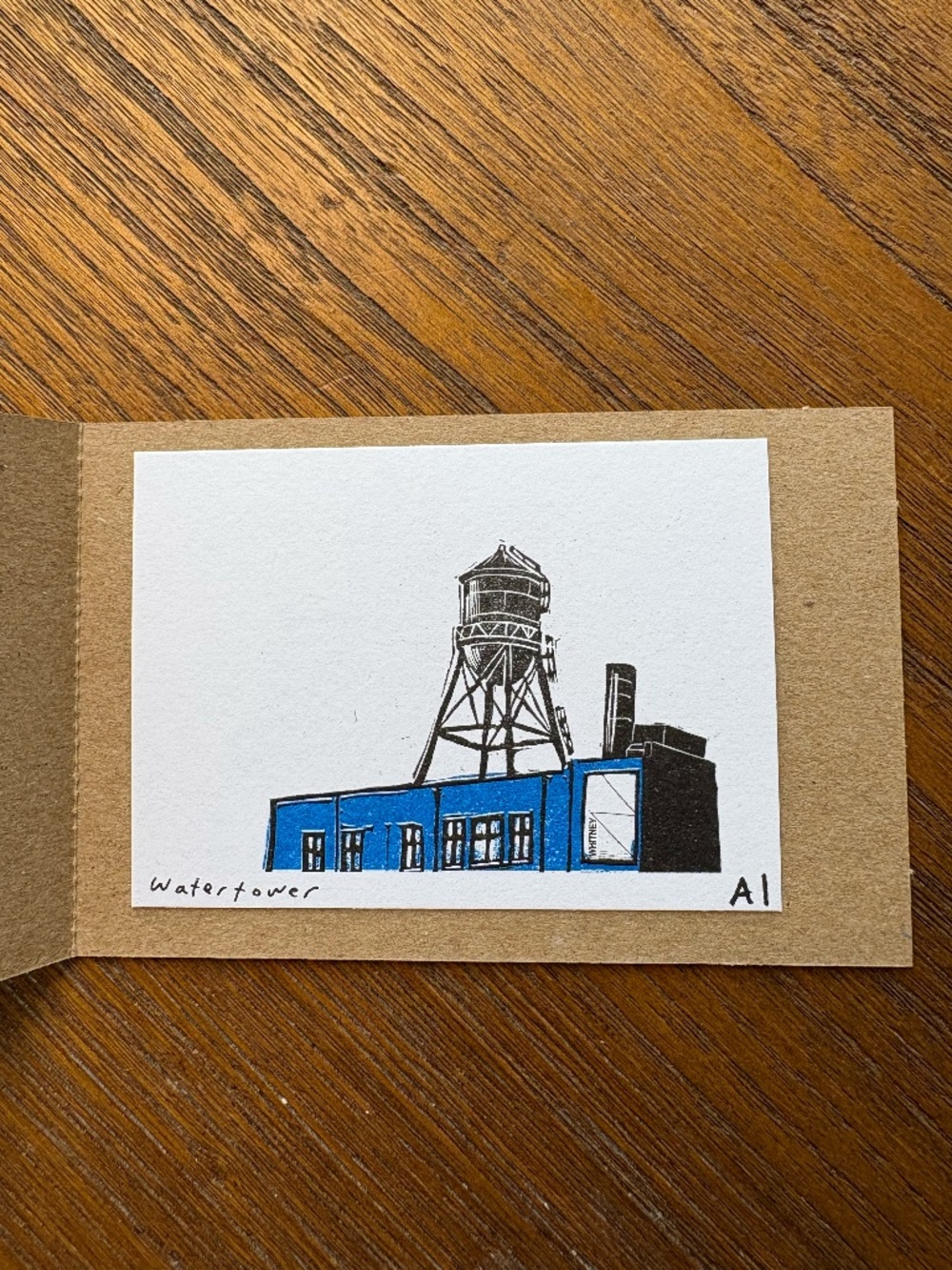 Anastasia Inciardi Mini Print - Watertower - Whitney